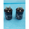 Lot de 2 Condensateurs 470µF 160V FELSIC CO39  Sic-Safco Occasion ( N10 )