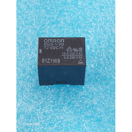 Relais Omron G5LE-1-VD 12Vdc 10A SPDT (22.5x16.5x19mm) PCB Relay Rohs (5R11)