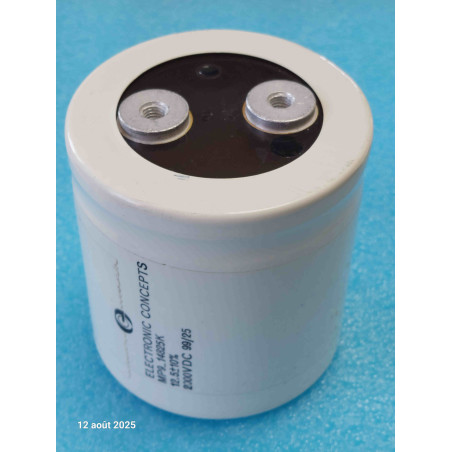 Condensateur MP9 14825K 12.5µF 2000Vdc 10% Electronic Concepts Neuf ou Occasion ( N9 )