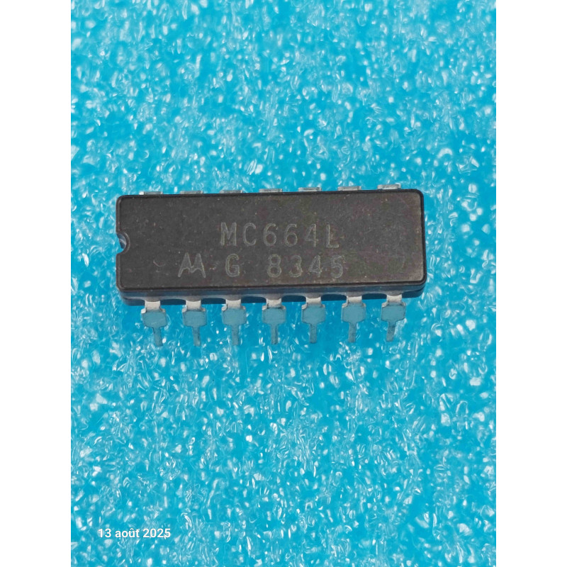 ci MC664L ~  ic MC664 L dip14 Céramique New Old Stock ( PLA002 )