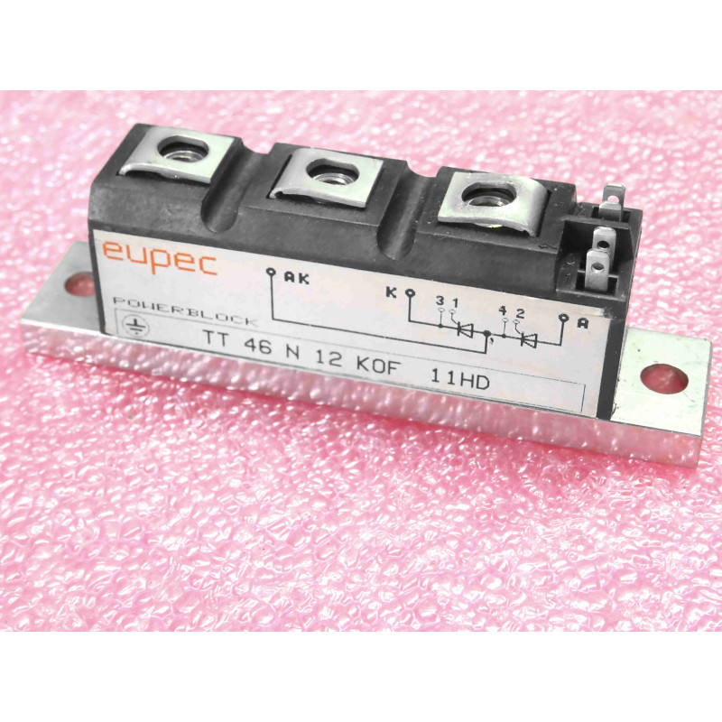 module de puissance Eupec TT46N12 KOF 11HD ~powerblock  TT46N12KOF11HD (2P1)