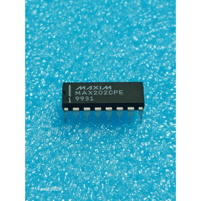 ci MAX202CPE ~ ic MAX202 CPE dip16 Circuit Intégré New Old Stock ( PLA010 )