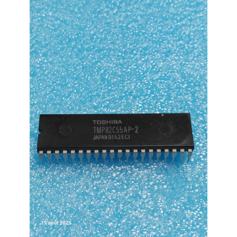 ci TMP82C55AP-2 ~ ic TMP82C55 AP-2 dip40 Circuit Intégré New Old Stock ( PLA002 )