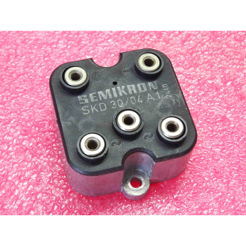 pont de diodes semikron SKD 30/04 A1 ~ power bridge rectifier SKD30/04A1 ~ Urrm 400V , Ifsm 370A (2P1)