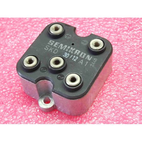 pont de diodes semikron SKD 30/12 A1 ~ power bridge rectifier SKD30/12A1 ~ Urrm 1200V , Ifsm 370A (2P1)