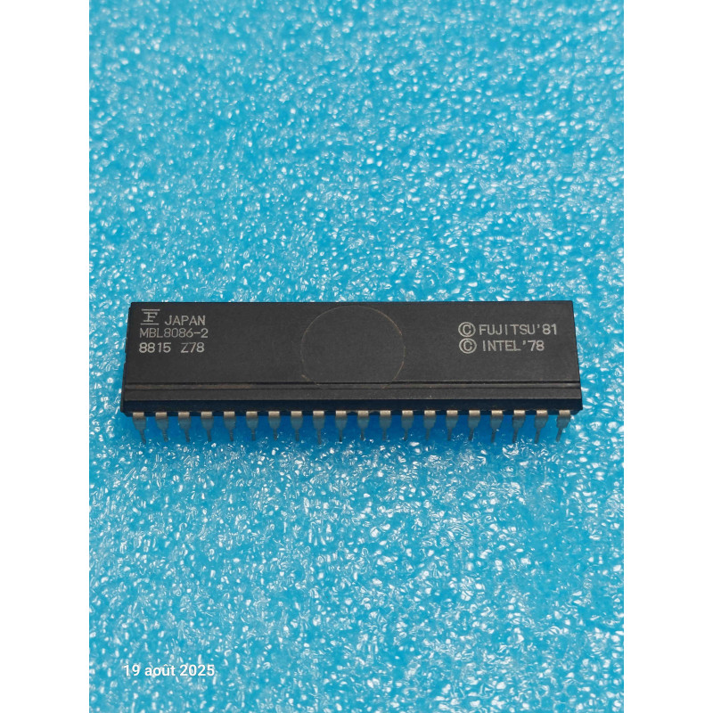 ci MBL8086-2 ~ ic MBL8086 -2 dip40 Circuit Intégré 8086 New Old Stock ( PLA002 )