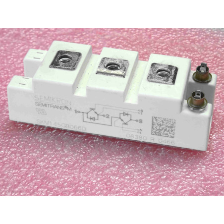 module de puissance: semikron SKM 145GB066D ~ SKM145GB066D ~ Trench IGBT Module ~ If 150A  , Uces 600V , Ic 195A (2P1)