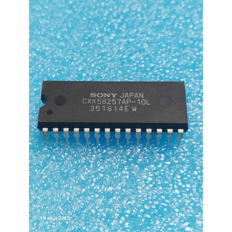 ic CXK58257AP-10L ~ ci CXK58257 AP-10L dip28 CI 58257 New Old Stock ( PLA002 )