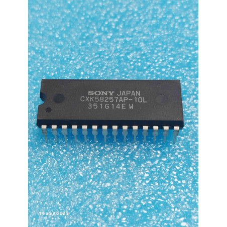 ic CXK58257AP-10L ~ ci CXK58257 AP-10L dip28 CI 58257 New Old Stock ( PLA002 )