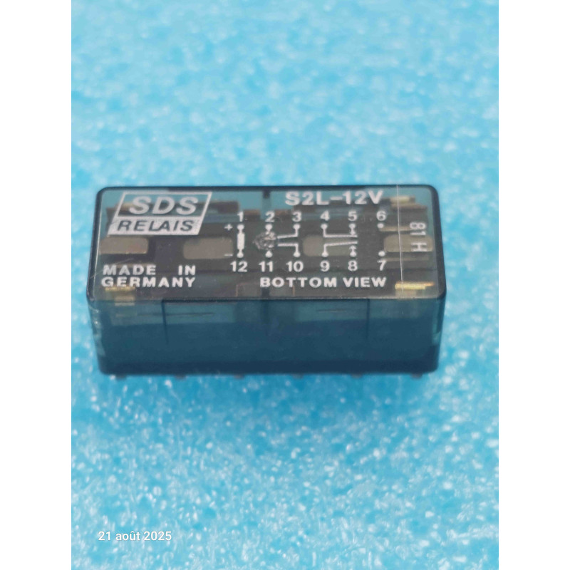 Relais S2L-12V  ~ Relay S2L 12V New Old Stock ( PLA010 )