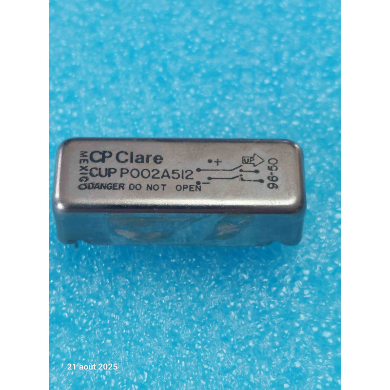 Relais CUP P002A512 ~ Relay CUPP002A512  New Old Stock ( PLA010 )