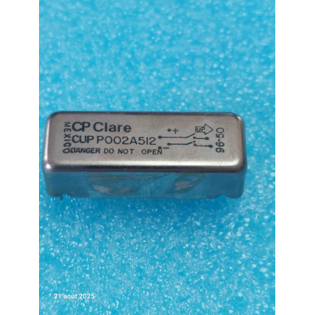 Relais CUP P002A512 ~ Relay CUPP002A512 New Old Stock ( PLA010 )