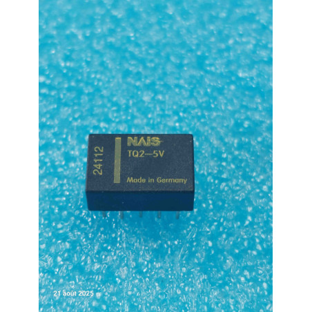 RELAIS NAIS TQ2-5V ~ RELAY TQ2-5V New Old Stock ( PLA010 )