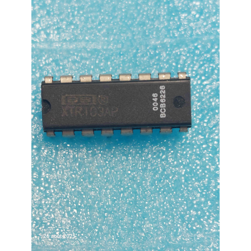 ci XTR103AP~ XTR103 AP dip16 Circuit Intégré New Old Stock ( PLA008 )
