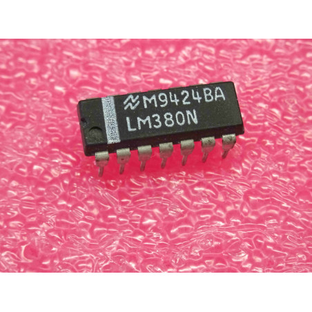 ci LM 380 N - ic LM380 N - 2.5W Audio Power Amplify - dip14 (PLA024+)