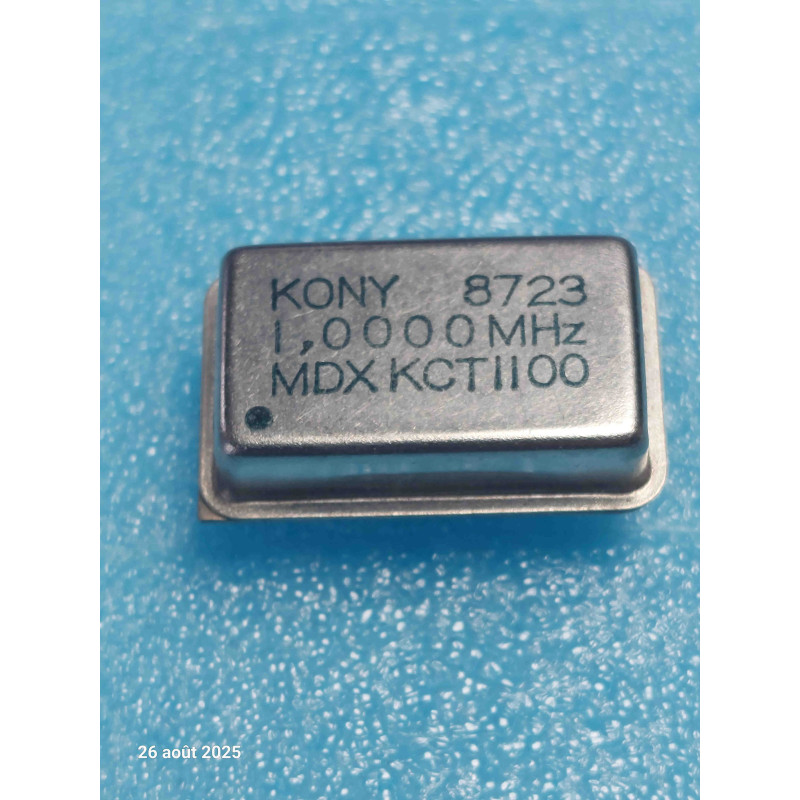 Oscillateur à Quartz 1MHZ 1.0000MHz Kony MDX KCT1100 ( PLA007 )