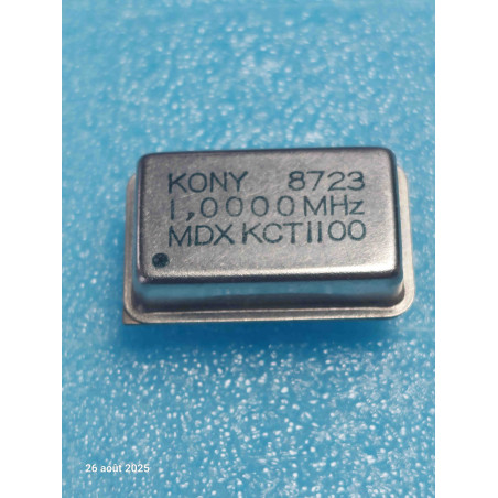 Oscillateur à Quartz 1MHZ 1.0000MHz Kony MDX KCT1100 ( PLA007 )