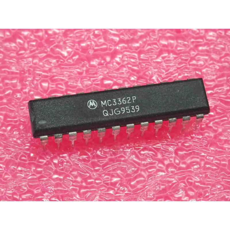 ci MC 3362 P  ~ ic MC3362P dip 24 étroit  Motorola Circuit Intégré NOS ~ Low-Power Narrowband FM Receiver