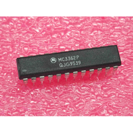 ci MC 3362 P  ~ ic MC3362P dip 24 étroit  Motorola Circuit Intégré NOS ~ Low-Power Narrowband FM Receiver