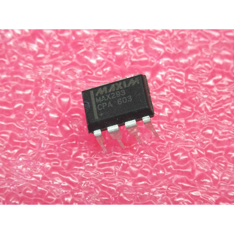 ci MAX 293 CPA ~ ic MAX293CPA ~ 8th-Order, Lowpass, Elliptic, Switched-Capacitor Filter, 0.1Hz to 25kHz ~ DIP-8 maxim (PLA001)