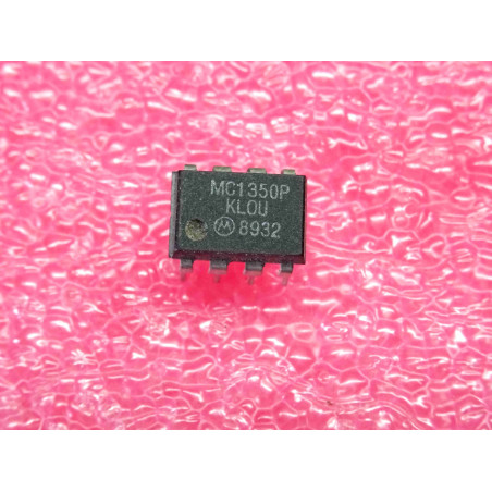 ci MC 1350 P ~ ic MC1350P ~ monolithic IF amplifier ~ DIP8 motorola (PLA001)