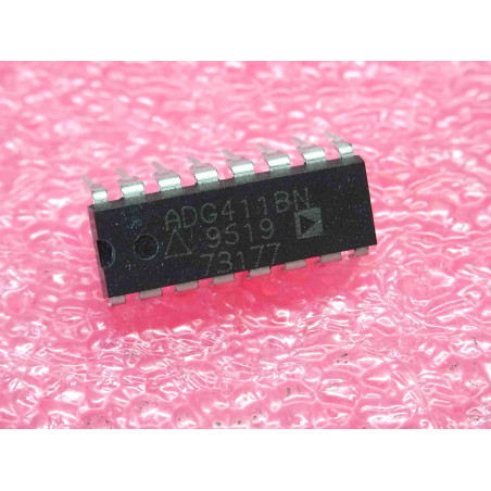 ci ADG 411 BN ~ ic ADG411BN ~ LC²MOS precision quad SPST switch ~ DIP-16 (PLA001)