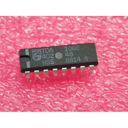 ci TDA 1060 ~ ic TDA1060 ~ control circuit for switched-mode power supply (SMPS) ~ 16pin DIL (PLA001)