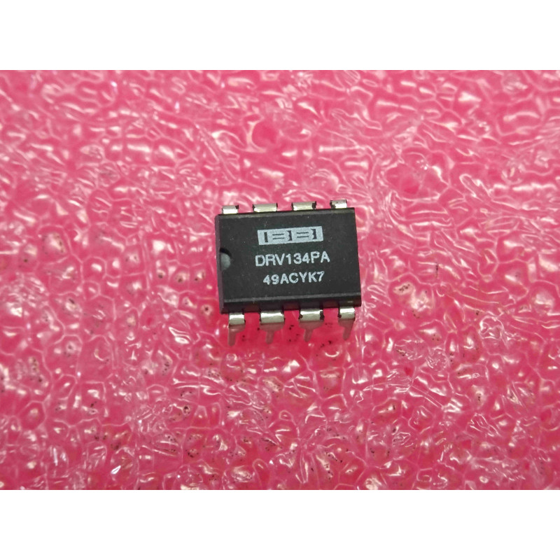 ci DRV 134 PA ~ ic DRV134PA (equivalent SSM2142) ~ audio balanced line driver ~ DIP-8 (PLA001)