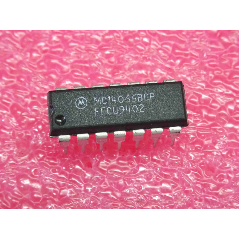ci MC 14066 BCP ic MC14066BCP quad analog switch/quad multiplexer(compatible with CD4016/MC14016B, lower ON resistance)[PLA001]