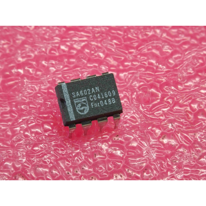 ci SA 602 AN ~ ic SA602AN ~ low power VHF monolithic double-balanced mixer and oscillator ~ DIL-8 (PLA003)