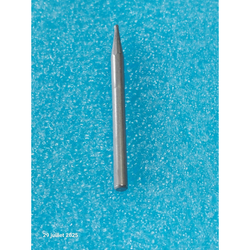 Panne Weller pour Fer 25W 1.2mm Panne pleine diam: 3.5mm par 50mm 4321200PANNESPI
