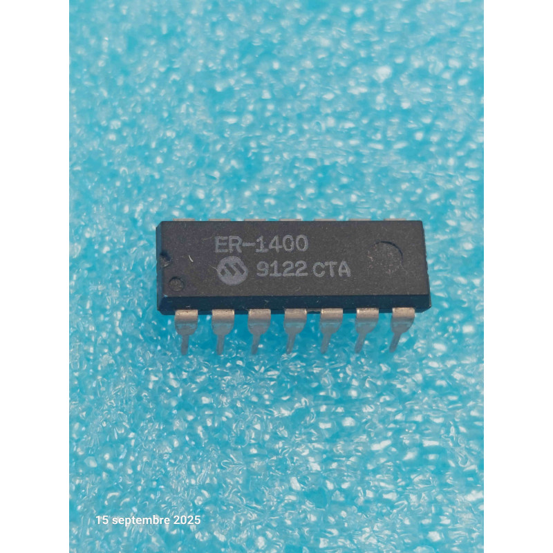 ci ER1400 ~ ER-1400  Circuit Intégré dip14  New Old Stock ( PLA007 )