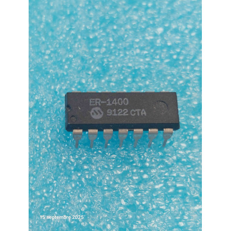 ci ER1400 ~ ER-1400  Circuit Intégré dip14  New Old Stock ( PLA007 )