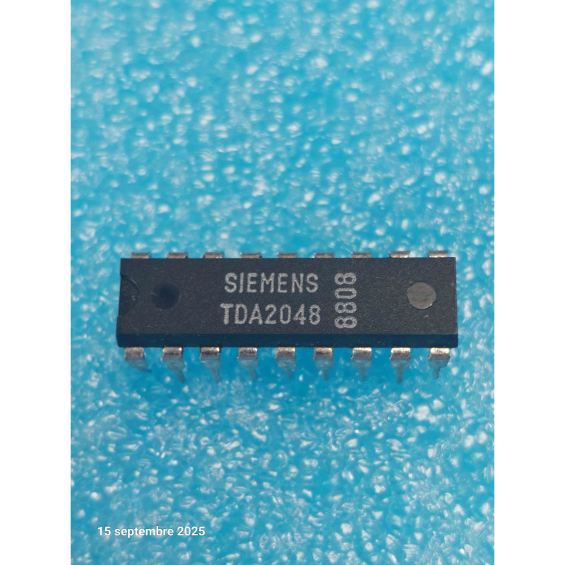 ci TDA2048 ~ ci TDA 2048  boitier Dip18 Integrated  Circuit NOS  ( PLA007 )