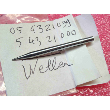 panne de fer à souder S31 weller T0054321000 T0054321099 droite 0.4mm pour SI15 WHS40 WHS40D