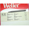 panne de fer à souder weller T0054321000 T0054321099 droite S31 0.4mm pour SI15 WHS40 WHS40D