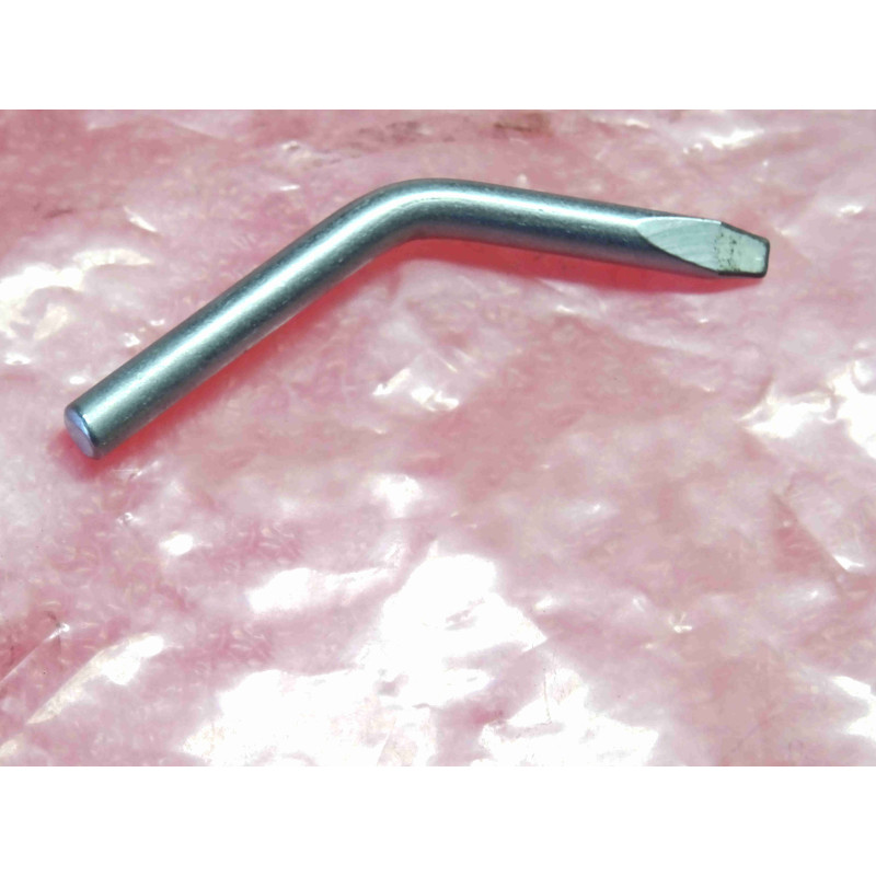 panne de fer à souder Weller courbée tournevis 3mm Ø4.5mm longueur totale 58mm (0X2)