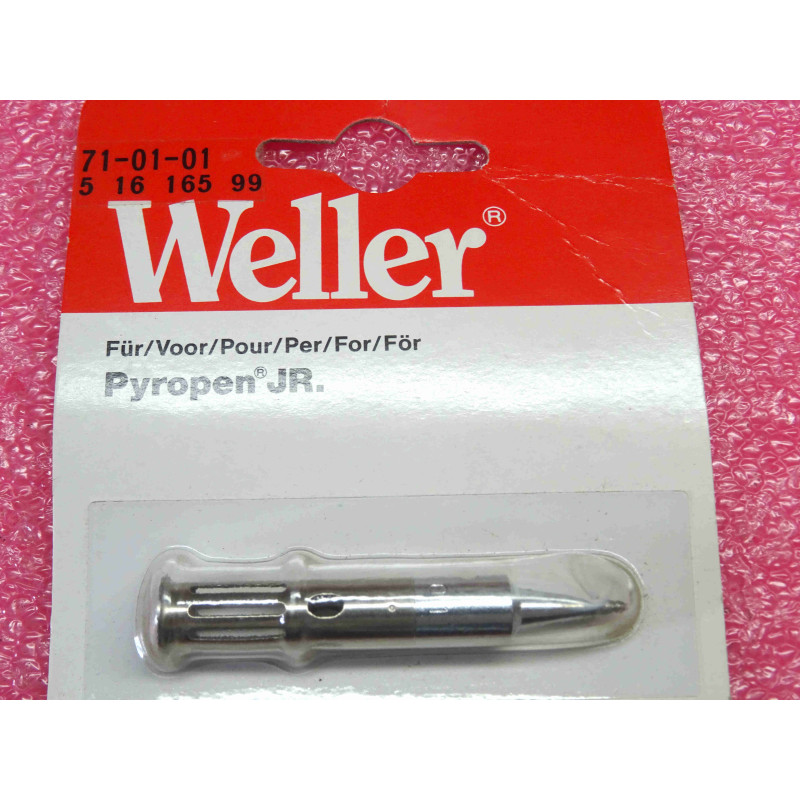 panne Weller Pyropen JR T0051616500 T0051616599 71-01-01 aiguille effilée 0.5mm