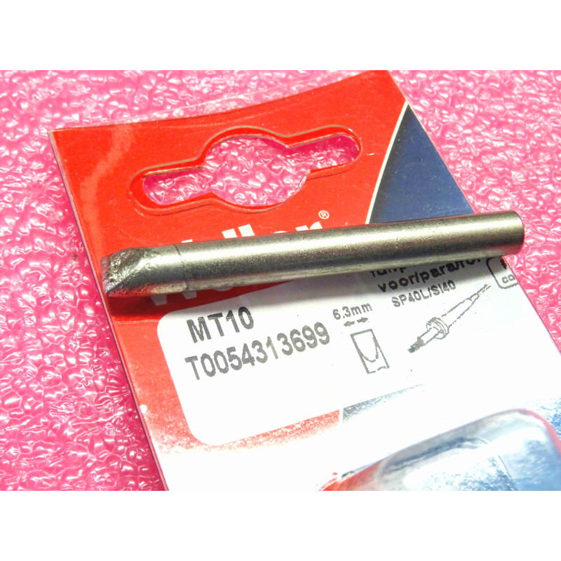 Weller T0054313600 T0054313699 panne de fer à souder MT10 ~ tournevis 6.3mm , 40W ~ pour SI40 SP40L