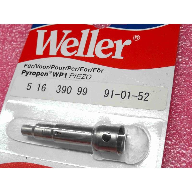 buse à air chaud weller T0051639000 T0051639099 91-01-52 ~ pour pyropen WP1 piezo