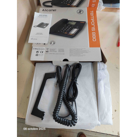 Lot de 2p Temporis 880 Alcatel  - Téléphone Fixe Filaire Professionnel  ( O3 )