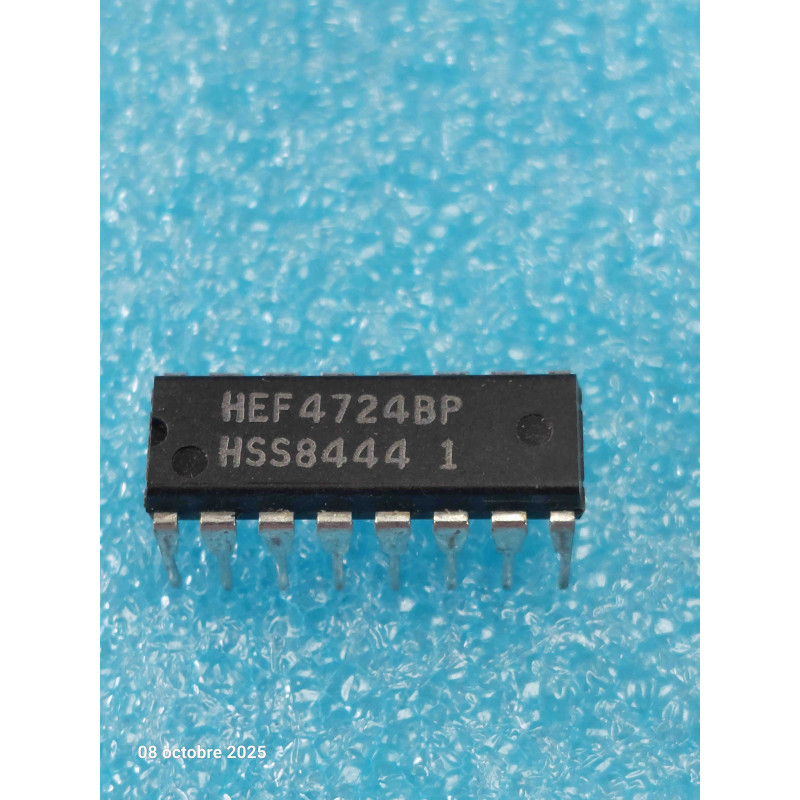 ci HEF4724BP ~ ic HEF 4724 BP  boitier Dip16 Integrated Circuit NOS ( TIRO10 )