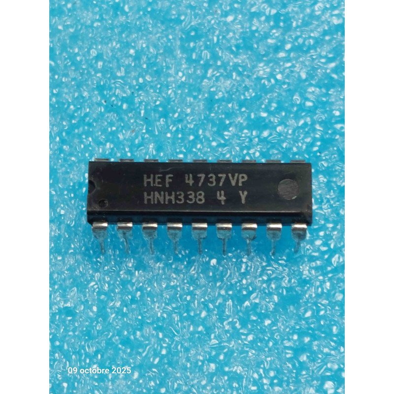ci HEF4737VP ~ ic HEF 4737 VP Boîtier Dip18  Integrated Circuit NOS ( TIRO10 )