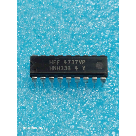 ci HEF4737VP ~ ic HEF 4737 VP Boîtier Dip18  Integrated Circuit NOS ( TIRO10 )