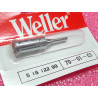panne de fer à souder weller T0051612200 T0051612299 70-01-03 ~ forme ronde biseautée , Ø 2mm
