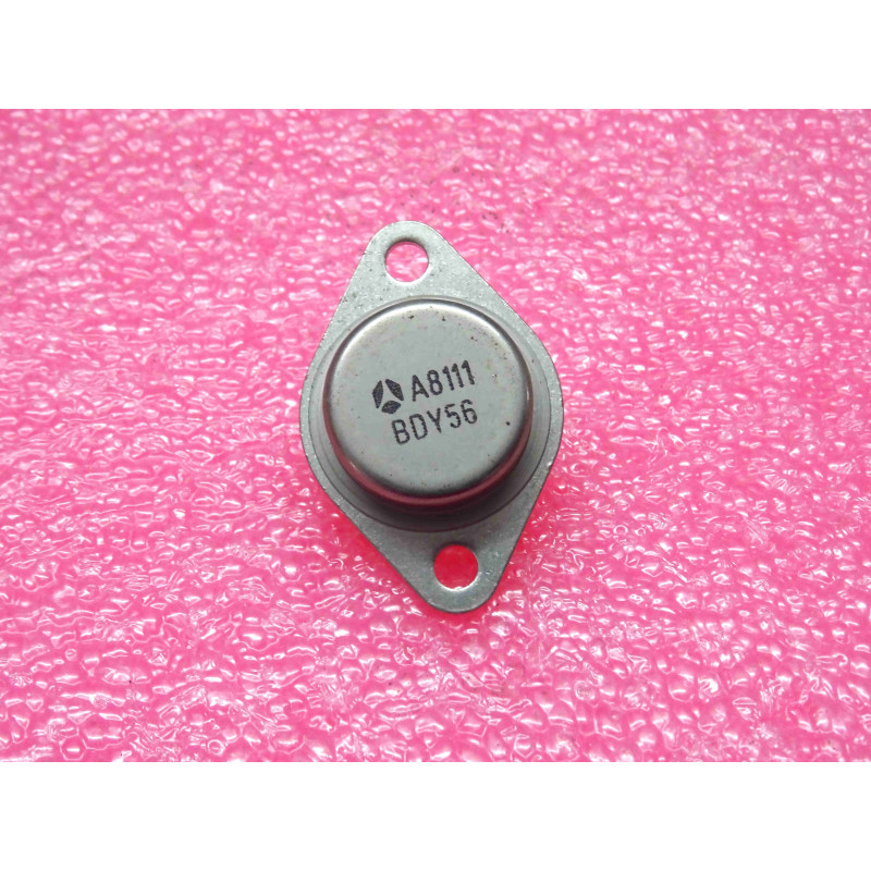 transistor BDY 56 ~ BDY56 ~ Silicon NPN power transistor ~ Uce 120V , Ic 15A , Pc 117W ~ thomson (4L5)
