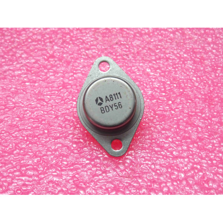 transistor BDY 56 ~ BDY56 ~ Silicon NPN power transistor ~ Uce 120V , Ic 15A , Pc 117W ~ thomson (4L5)