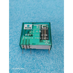 Relais TEC JCAR 48Vdc  10A...