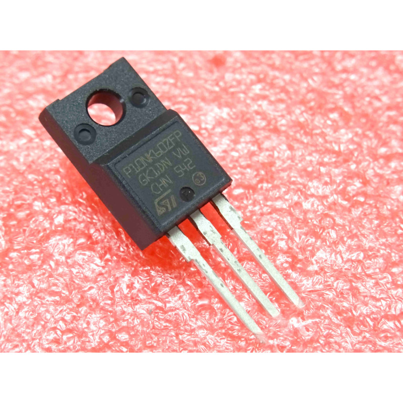 transistor ST P10NK60ZFP ~ STP 10NK60 ZFP ~ MOSFET TO-220FP (5Q1)