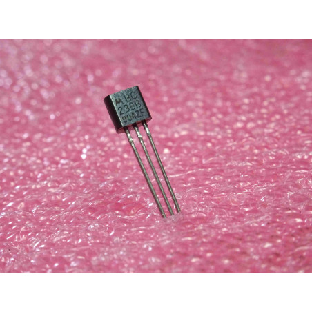 Lot de 5: transistor BC 238 B ~ BC238B Silicon NPN ~ Uce 25V , Ueb 5V , Ic 100mA , 350mW ~ motorola (5Q)